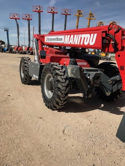 2019 Manitou MTA10055 MTA10055 - 120 HP T4, Canopy, Worklights/Strobe, Beacon, 66" Carriage, 60" Forks, Solid Tires, Lift Hook, Aux Hydraulics