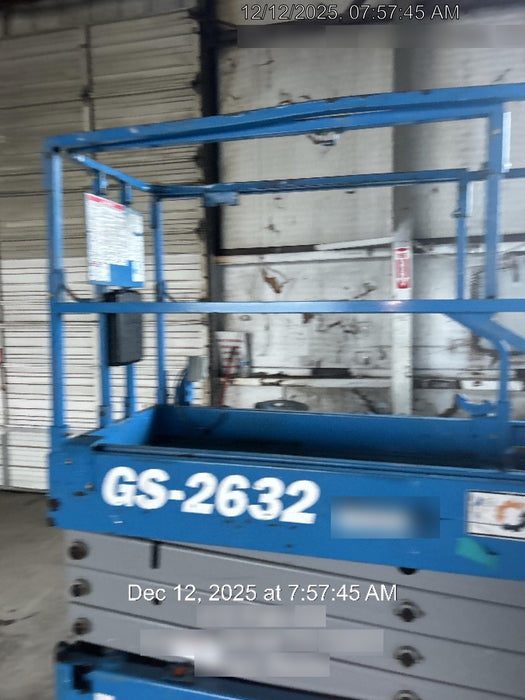 2018 Genie GS-2632 Genie GS-2632 Scissor Lift w/Standard Options