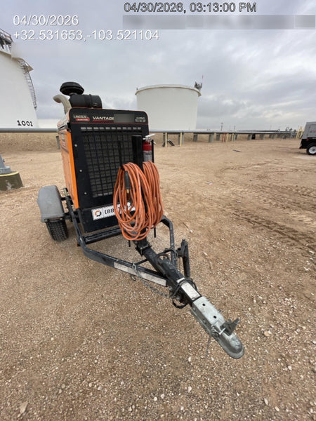 2022 Lincoln Electric Vantage 549X Crosslink Technology, Trailer Mounted, ES Decals, T3