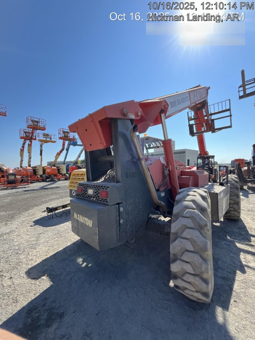 2017 Manitou 12042 Manitou MTA 12042, Solid Tires, 66" Carriage, Open ROPS, Flashing Beacon and Work Light Package