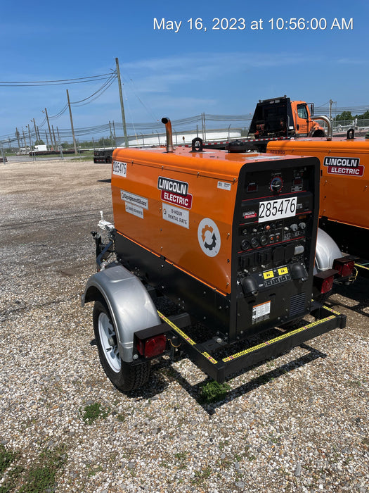 2022 Lincoln Electric LE400 Kubota V1505, Trlr, Cable Rack, Light Kit, ES Decals, T3