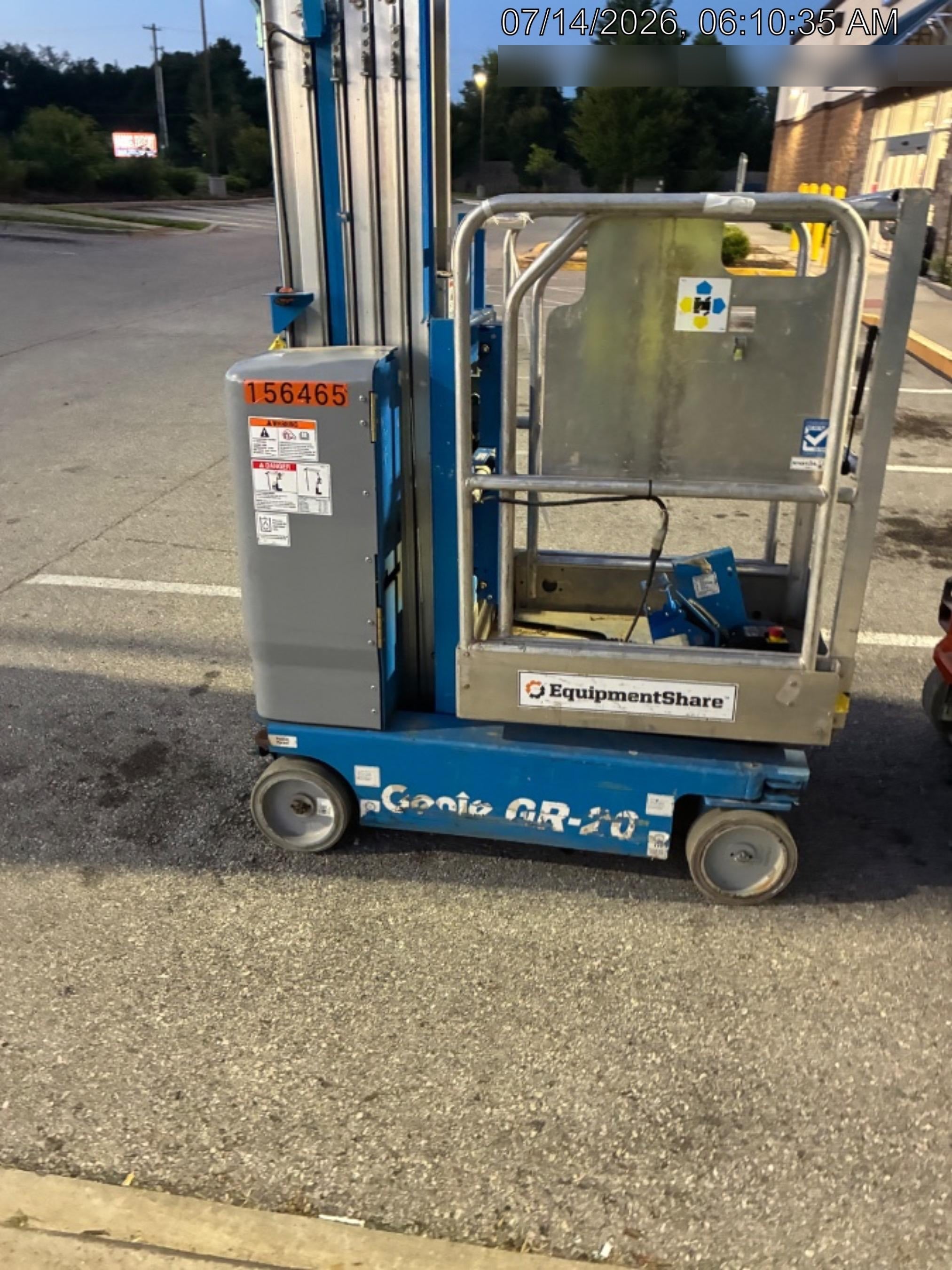 2021 GENIE GR-20