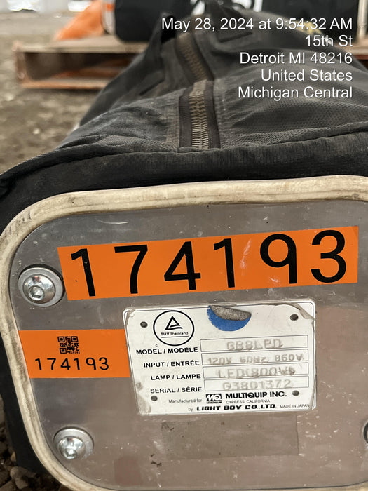 2021 MULTIQUIP GB8LED