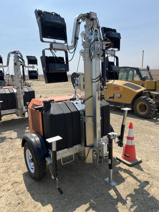 2024 Wanco WLTT-4MM4K Diesel, Deep Sea Controller, Shore Power Plug, Auto Start, (4) 350W LED Floodlights, 4kW Generator, 60 Gal Fuel Tank, 2" Ball, T3