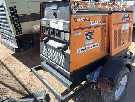 2021 Lincoln Electric Vantage 549X Ready Pak 3, ORANGE (includes trailer, cable rack, fender light kit)