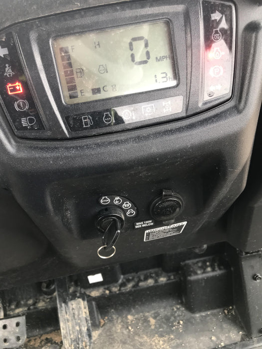 2022 Kubota RTV-X1140W-H Plastic Canopy, Windshield Acrylic Clear, LED Strobe Light, Wire Harness Kit, Back up Alarm