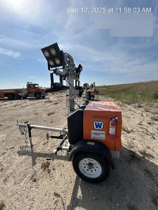 2024 Wanco WLTT-4MM4K Diesel, Deep Sea Controller, Shore Power Plug, Auto Start, (4) 350W LED Floodlights, 4kW Generator, 60 Gal Fuel Tank, 2" Ball, T3