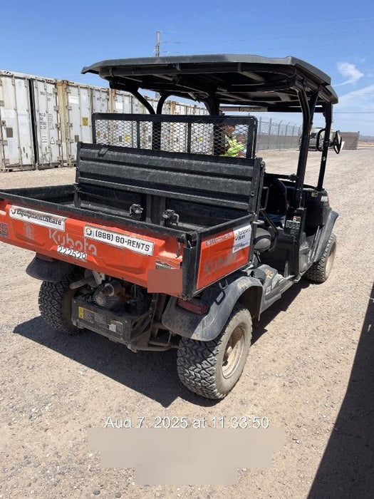 2022 Kubota RTV-X1140W-H Plastic Canopy, Windshield Acrylic Clear, LED Strobe Light, Wire Harness Kit, Back up Alarm