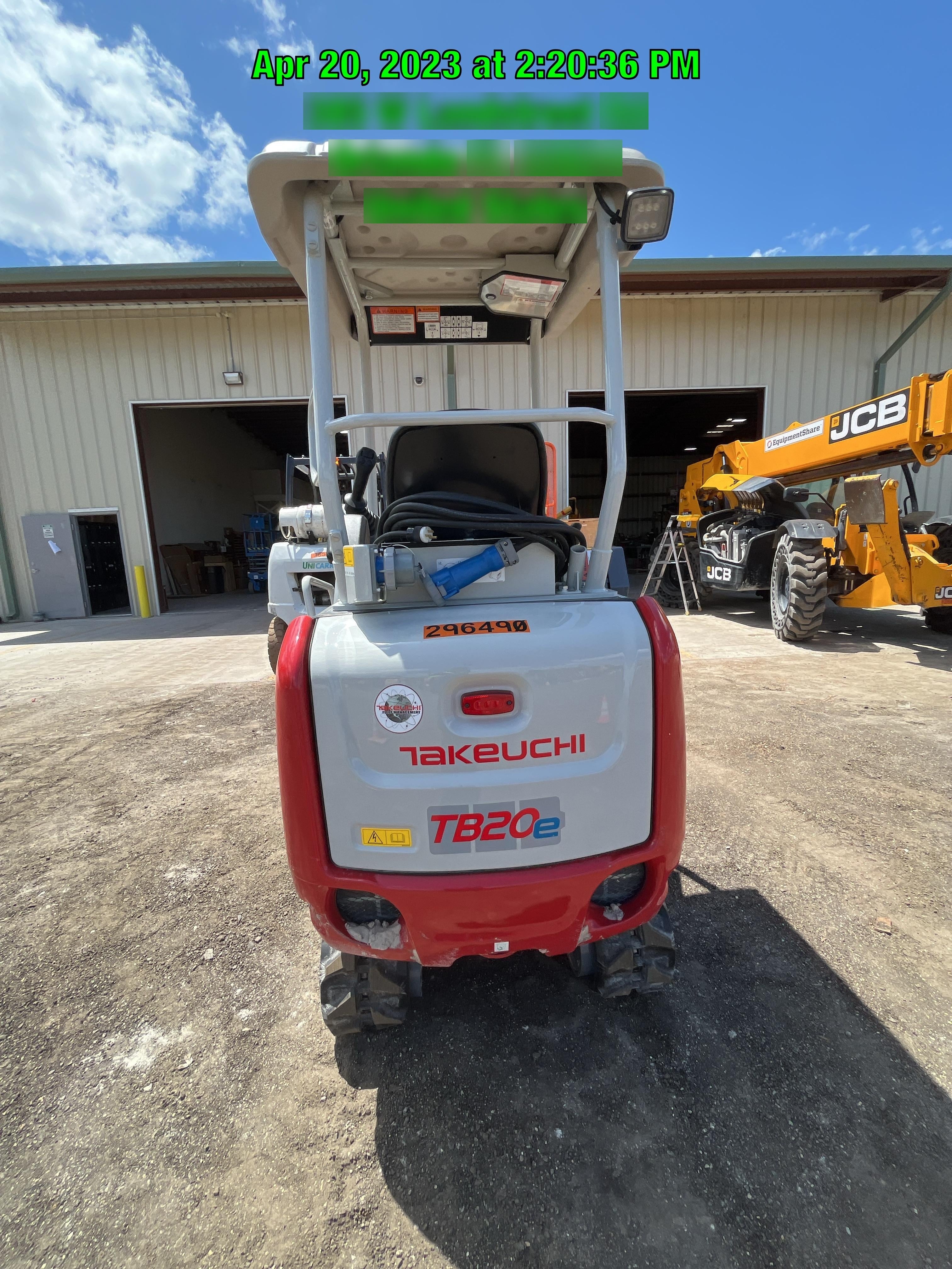 2023 TAKEUCHI TB20e
