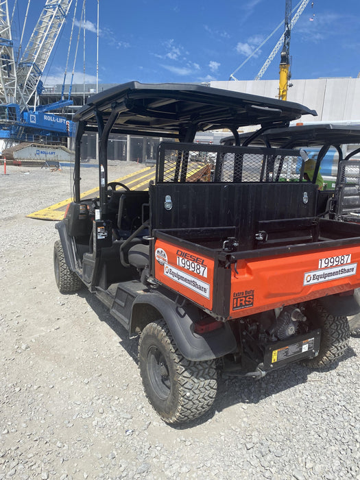 2022 Kubota RTV-X1140W-H Plastic Canopy, Windshield Acrylic Clear, LED Strobe Light, Wire Harness Kit, Back up Alarm