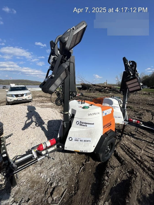 2023 Generac MLT2 Diesel, Flex Switch 120V Input, Powerzone Controller, (4) 320W LED Lights, 4kW Generator, 39.9 Gal Fuel Tank, 2" Ball, T3