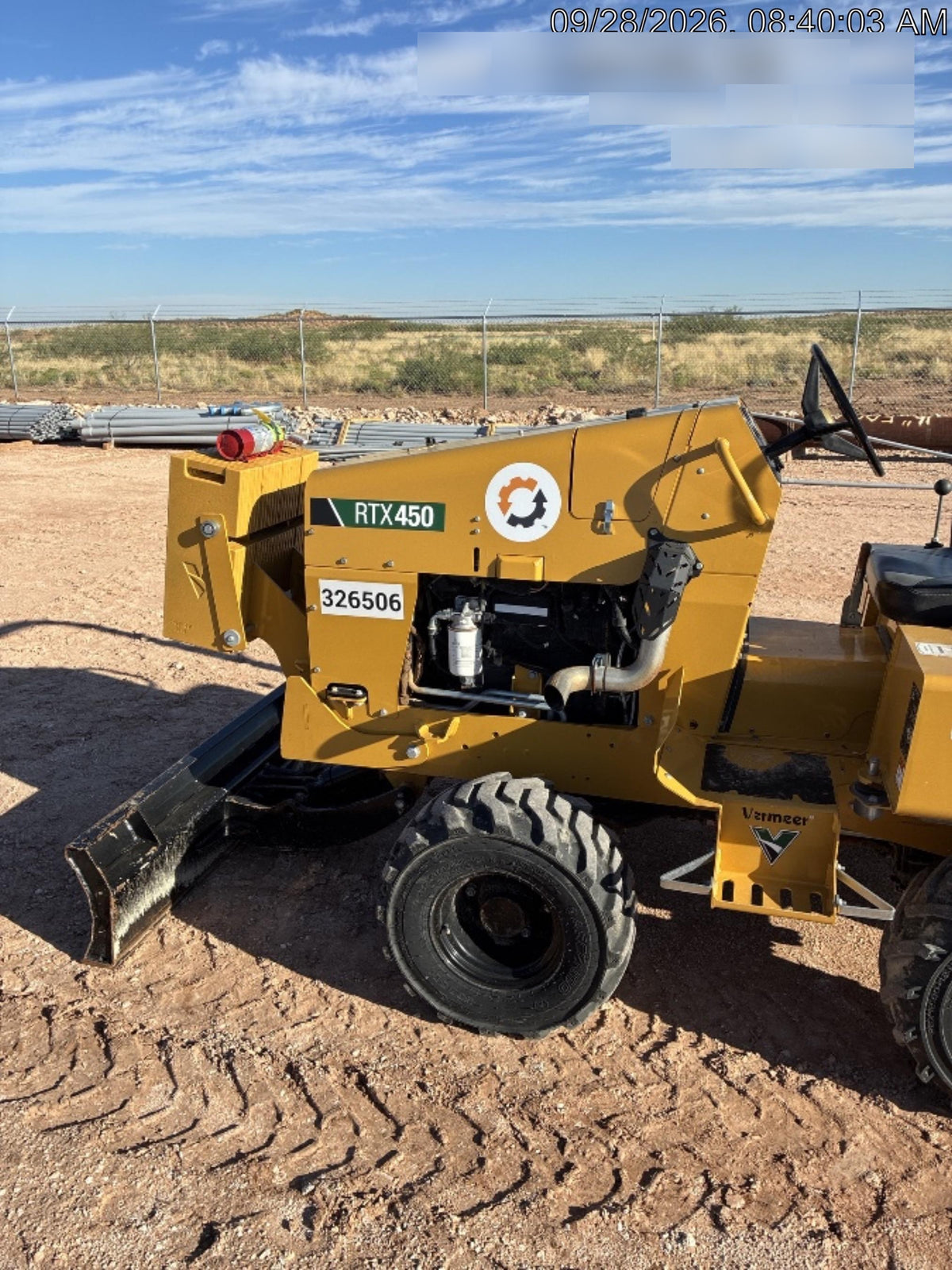 2023 VERMEER RTX450