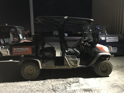 2019 Kubota RTV-X1140 4wd Utility Cart, LED Strobe, Windshield Tempered Glass, Plastic Canopy, Wire Harness Kit, Backup Alarm
