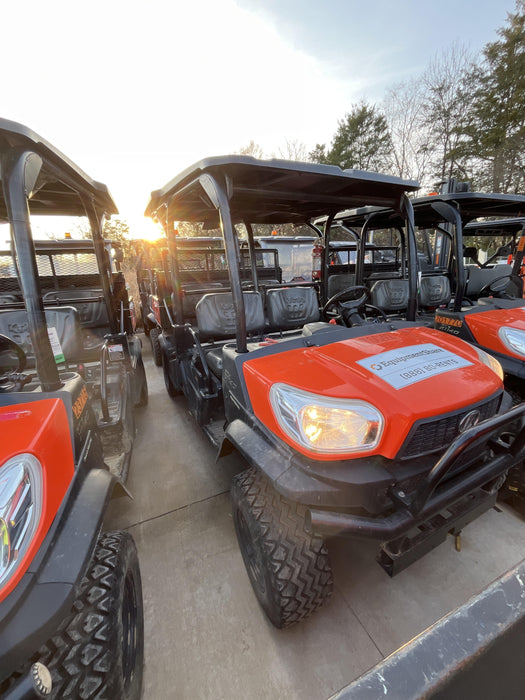 2021 Kubota RTV-X1140W-H Plastic Canopy, Windshield Acrylic Clear, LED Strobe Light, Wire Harness Kit, Back up Alarm