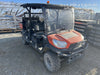 2022 Kubota RTV-X1140W-H Plastic Canopy, Windshield Acrylic Clear, LED Strobe Light, Wire Harness Kit, Back up Alarm