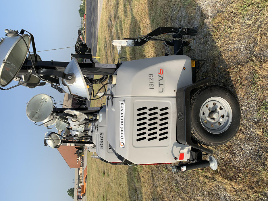 2018 Wacker Neuson LTV6L-MH Wacker Neuson LTV6L Mobile Light Tower w/Fuel Level Sensor Installed