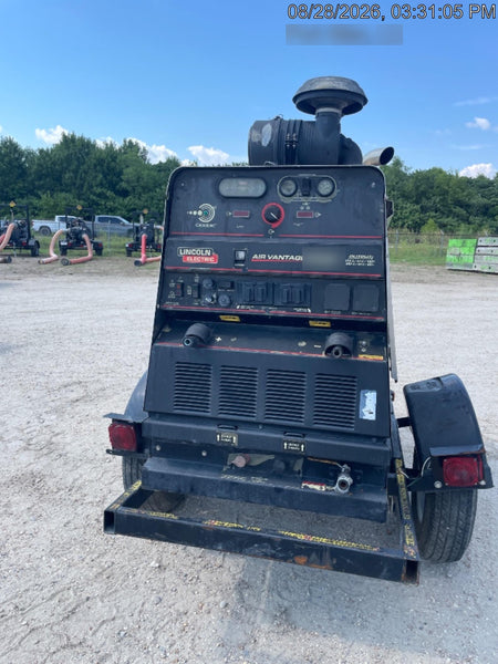 2021 Lincoln Electric Air Vantage 566 Air Vantage 566X Ready Pak 3 (includes trailer, cable rack, fender light kit); no telematics