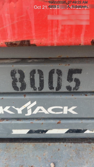 2018 Skyjack SJIII-3219 Skyjack SJIII3219 Scissor Lift w/Trojan Batteries