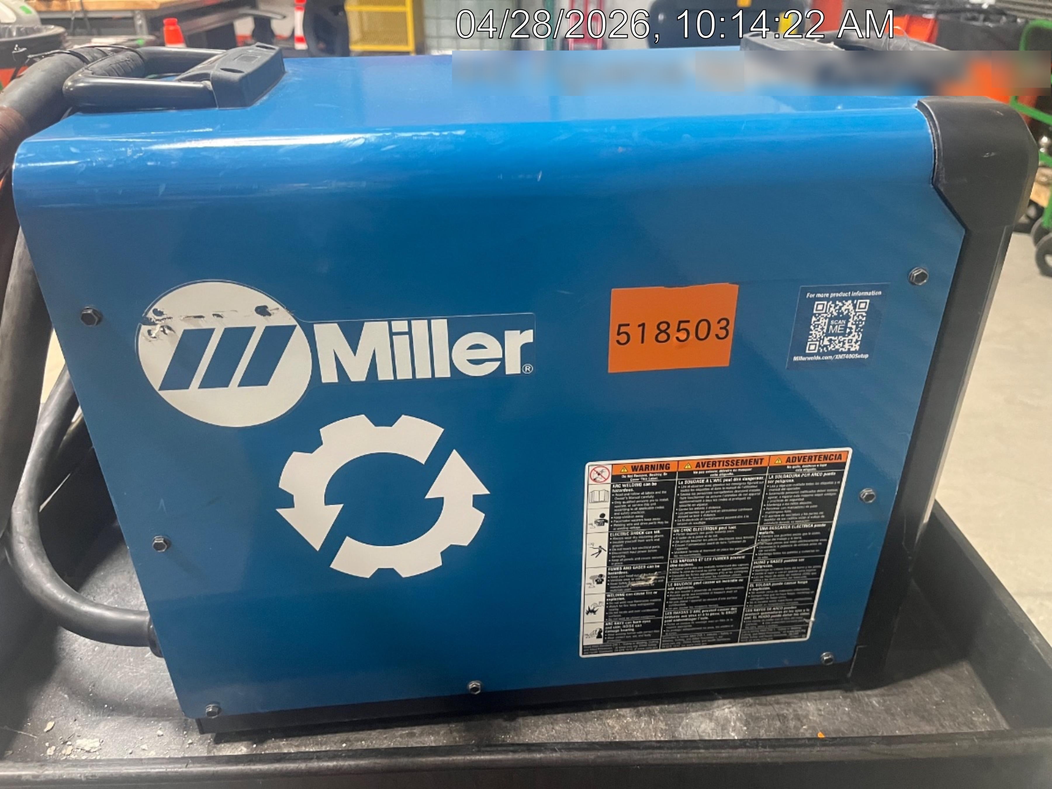 2025 MILLER ELECTRIC XMT 400