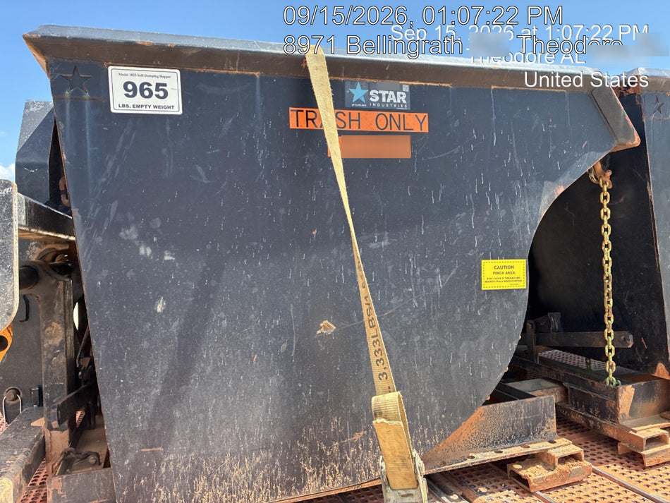2023 STAR INDUSTRIES M-1820 - Self-Dump Hopper