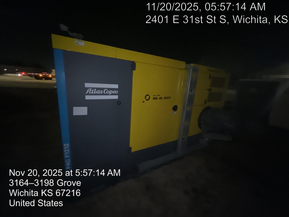 2022 ATLAS COPCO PAC F1212 JD-S