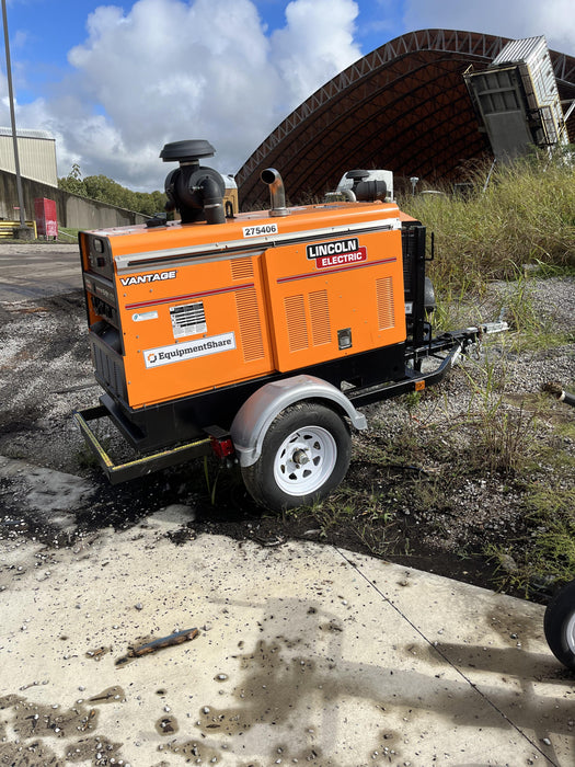 2022 Lincoln Electric Vantage 549X Crosslink Technology, Trailer Mounted, ES Decals, T3