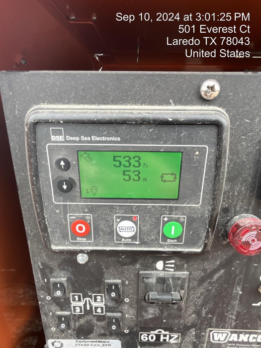 2024 Wanco WLTT-4MM4K Diesel, Deep Sea Controller, Shore Power Plug, Auto Start, (4) 350W LED Floodlights, 4kW Generator, 60 Gal Fuel Tank, 2" Ball, T3