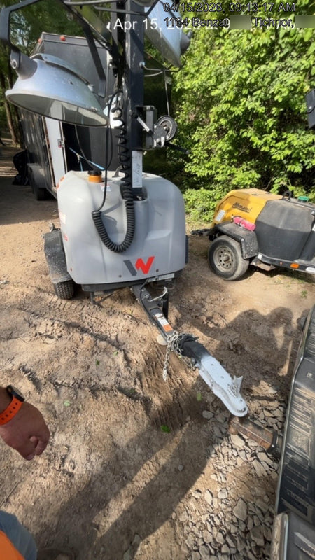 2019 Wacker Neuson LTV6L-MH Wacker Neuson LTV6L Mobile Light Tower w/Fuel Level Sensor Installed