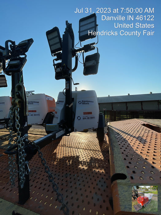 2023 Generac MLT2 Diesel, Flex Switch 120V Input, Powerzone Controller, (4) 320W LED Lights, 4kW Generator, 39.9 Gal Fuel Tank, 2" Ball, T3