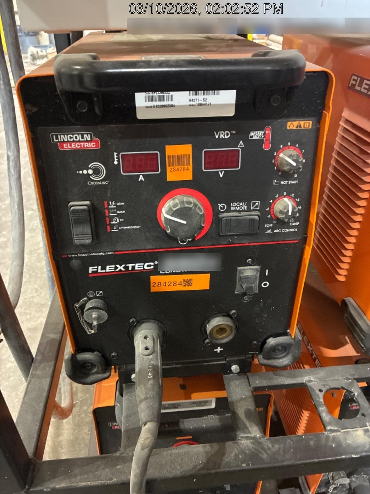 2022 LINCOLN ELECTRIC FLEXTEC 350X