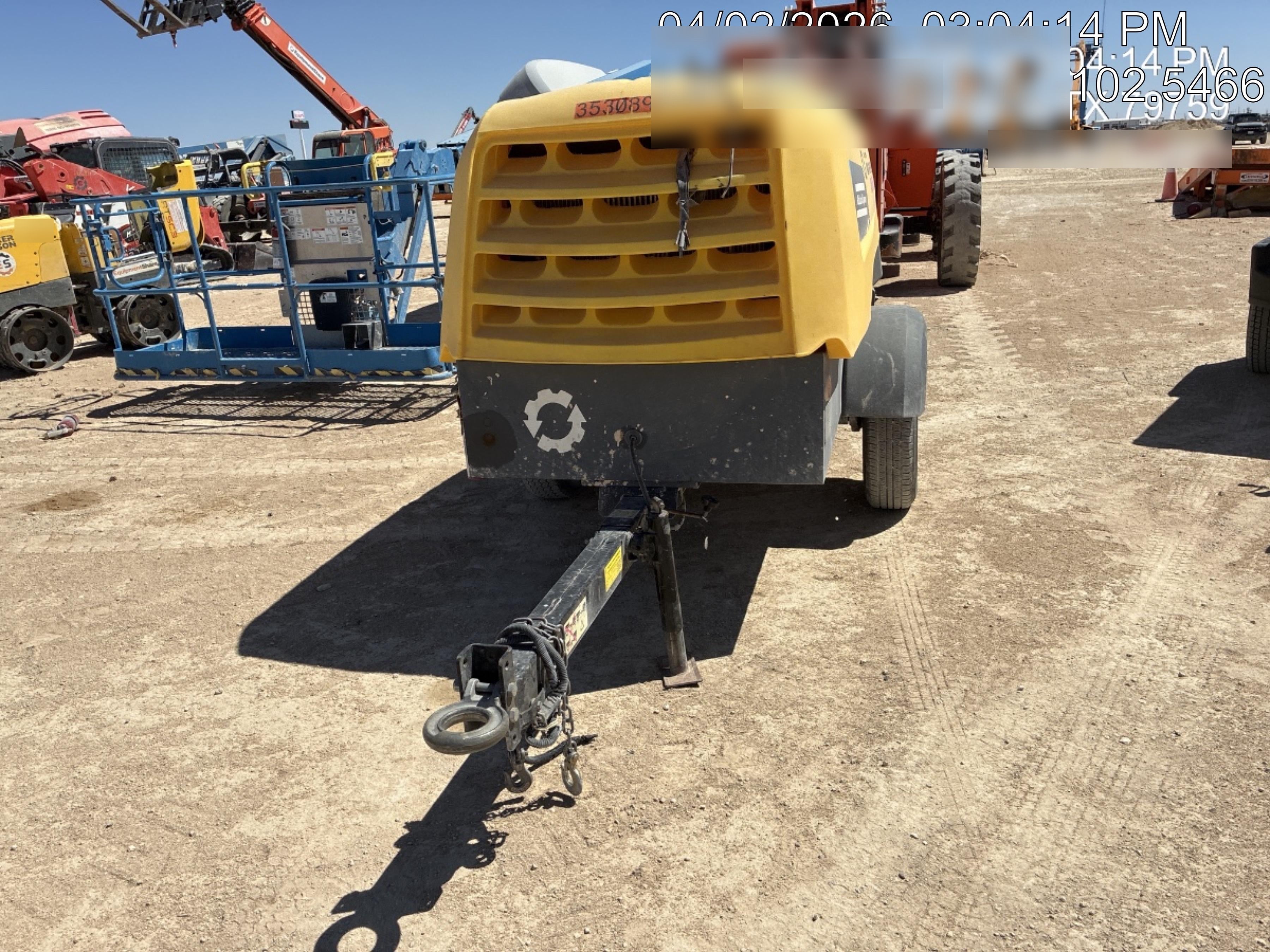 2023 ATLAS COPCO XAS188 CWK