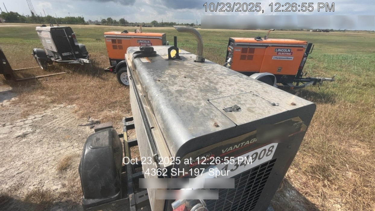 2021 Lincoln Electric Vantage 322 Ready Pak 3