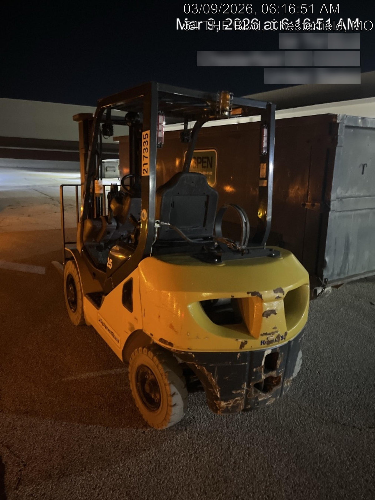 2022 KOMATSU FG25T-16