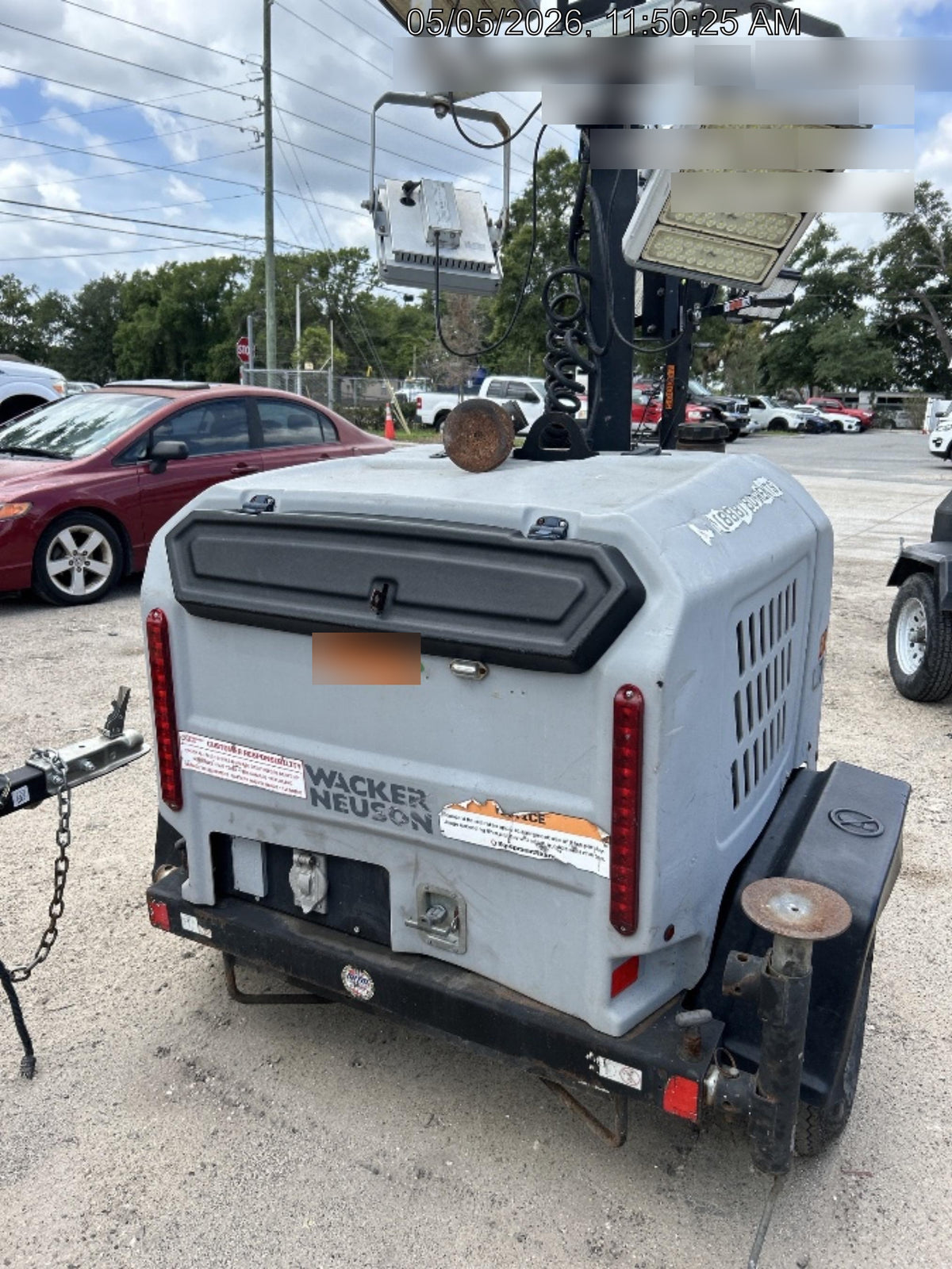 2019 Wacker Neuson LTV6K-LED Standard LED Towable Light Tower w/None