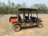 2021 Kubota RTV-X1140W-H Plastic Canopy, Windshield Acrylic Clear, LED Strobe Light, Wire Harness Kit, Back up Alarm