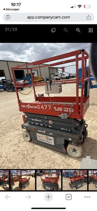 2017 Skyjack SJIII-3219 Skyjack SJ3219, Extended Warranty 5yr/5k hr