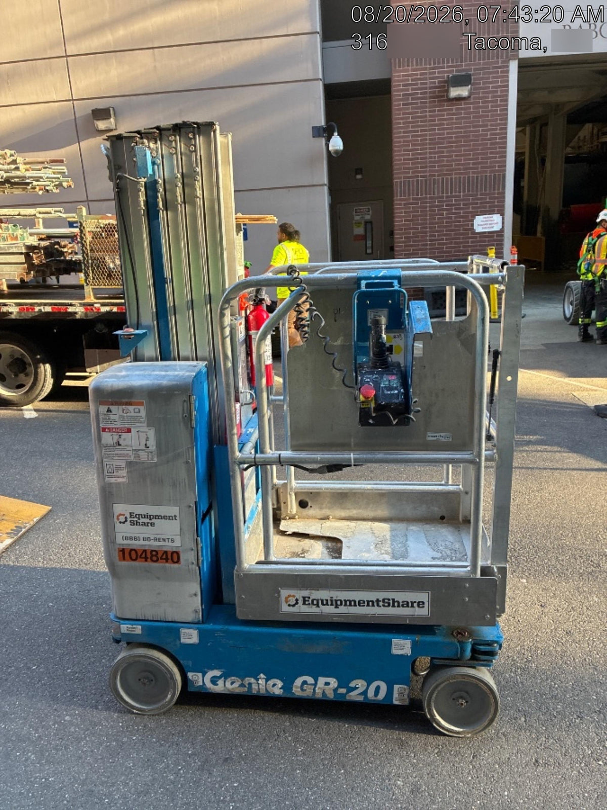 2020 GENIE GR-20