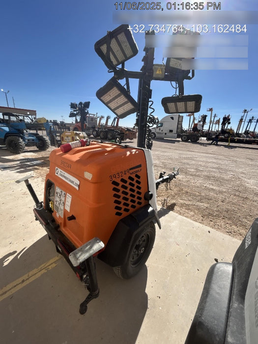 2024 Generac MLT2 Diesel, Flex Switch 120V Input, Powerzone Controller, 
(4) 320W LED Lights, 4kW Generator, 39.9 Gal Fuel Tank, 2" Ball, T3