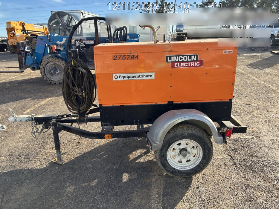 2022 Lincoln Electric LE400 Kubota V1505, Trlr, Cable Rack, Light Kit, ES Decals, T3