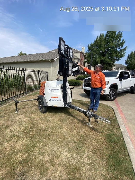 2024 Generac MLT2 Diesel, Flex Switch 120V Input, Powerzone Controller, 
(4) 320W LED Lights, 4kW Generator, 39.9 Gal Fuel Tank, 2" Ball, T3