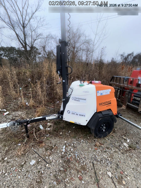 2024 Generac MLT2 Diesel, Flex Switch 120V Input, Powerzone Controller, 
(4) 320W LED Lights, 4kW Generator, 39.9 Gal Fuel Tank, 2" Ball, T3