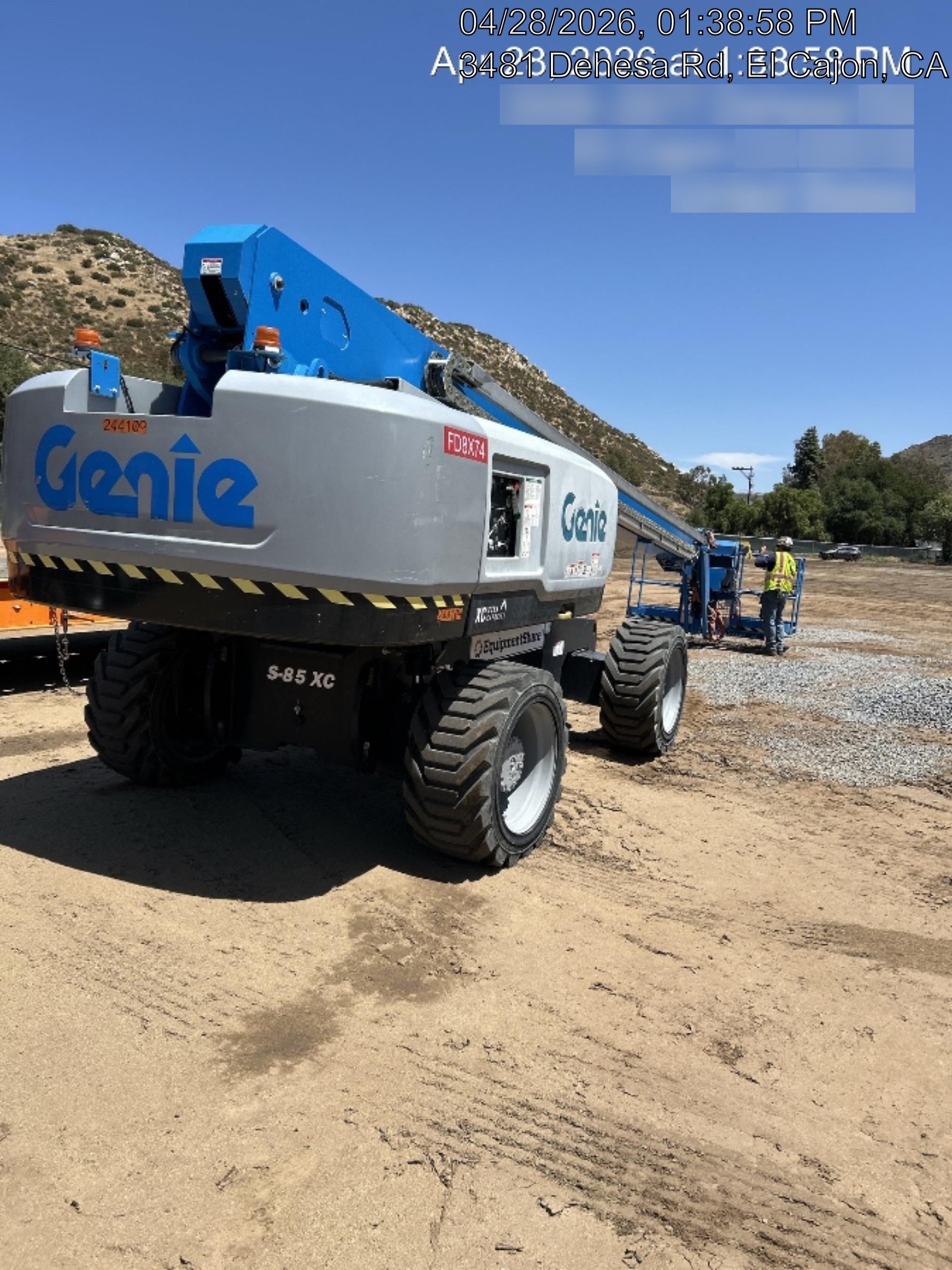 2022 GENIE S-85 XC