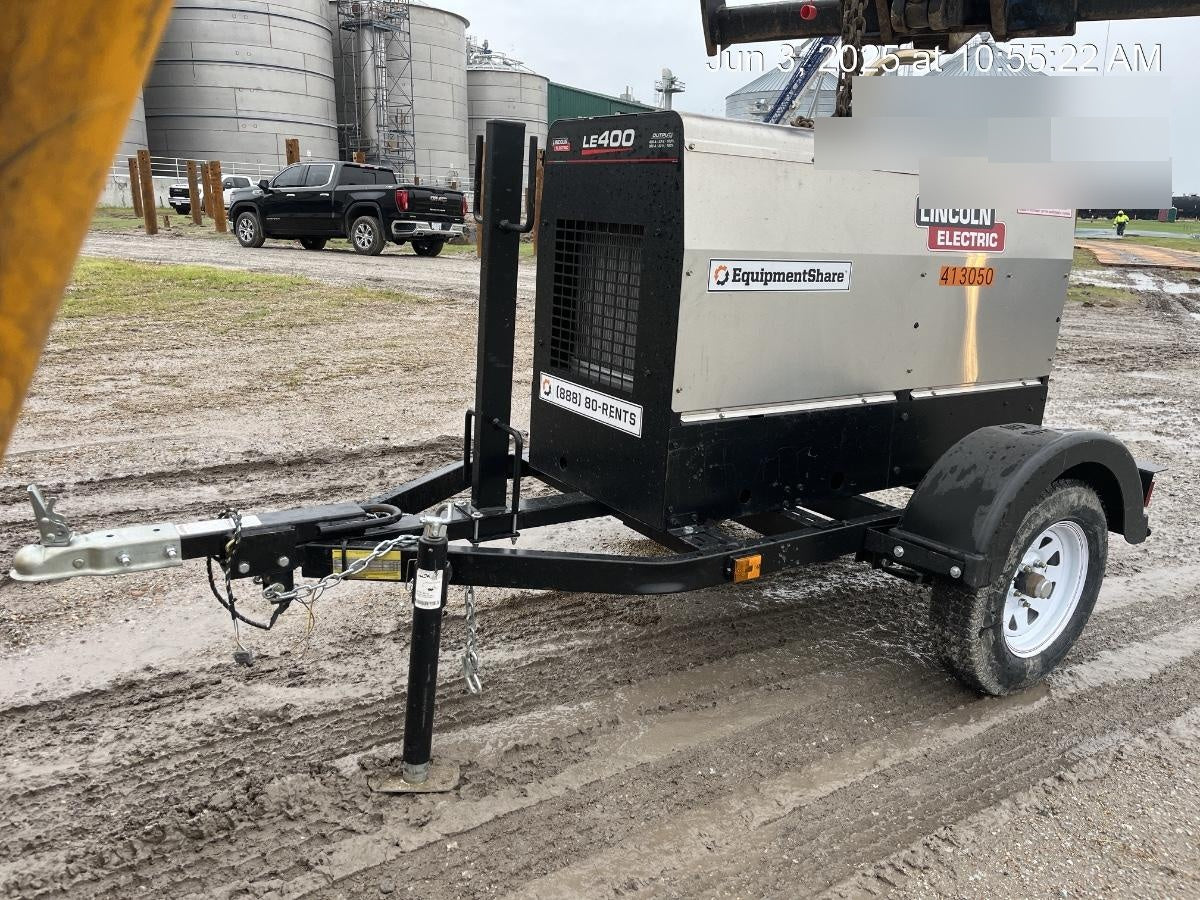 2024 Lincoln Electric LE400 Kubota V1505, Trlr, Cable Rack, Light Kit, ES Decals, T3