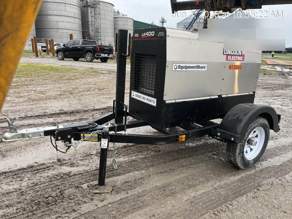 2024 Lincoln Electric LE400 Kubota V1505, Trlr, Cable Rack, Light Kit, ES Decals, T3
