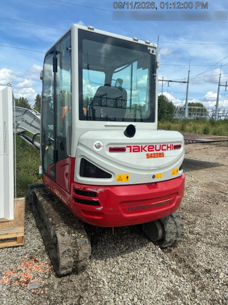 2025 TAKEUCHI TB235-2CR