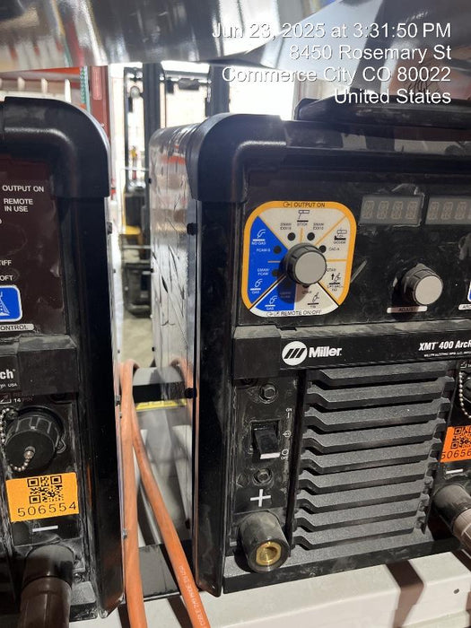 2025 MILLER ELECTRIC XMT 400