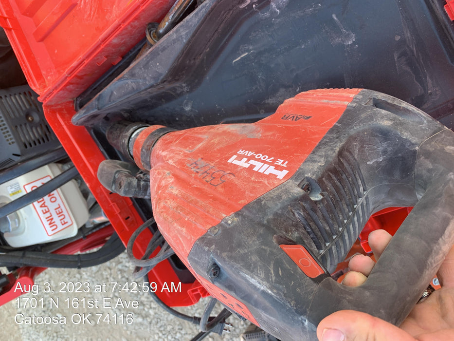 2019 HILTI TE 700-AVR