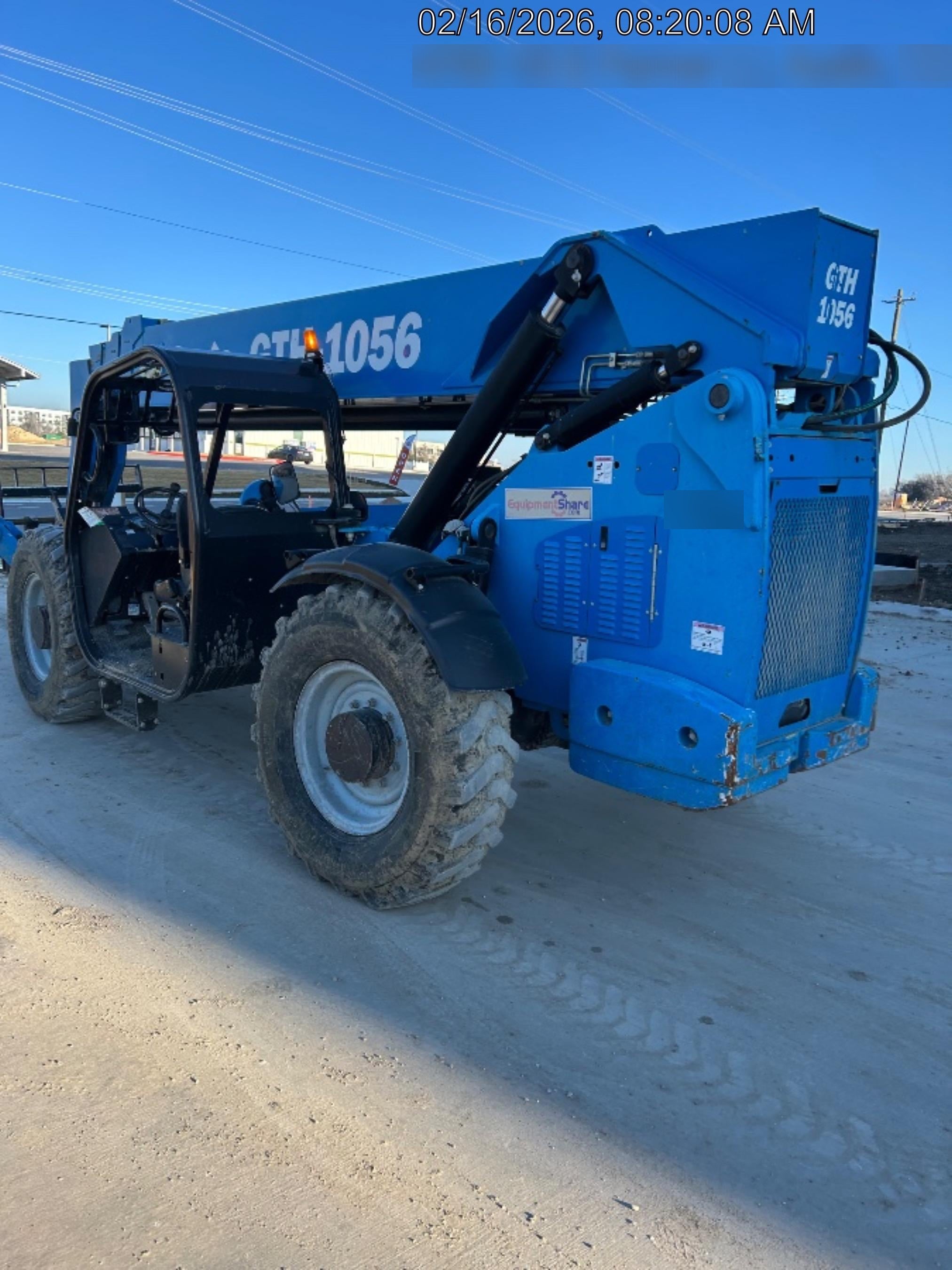 2016 GENIE GTH-1056