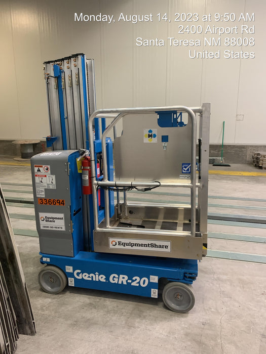 2023 GENIE GR-20