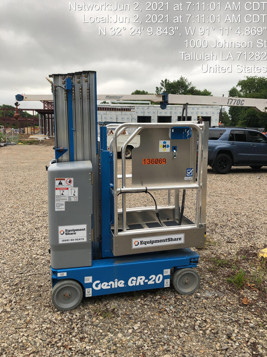 2021 GENIE GR-20